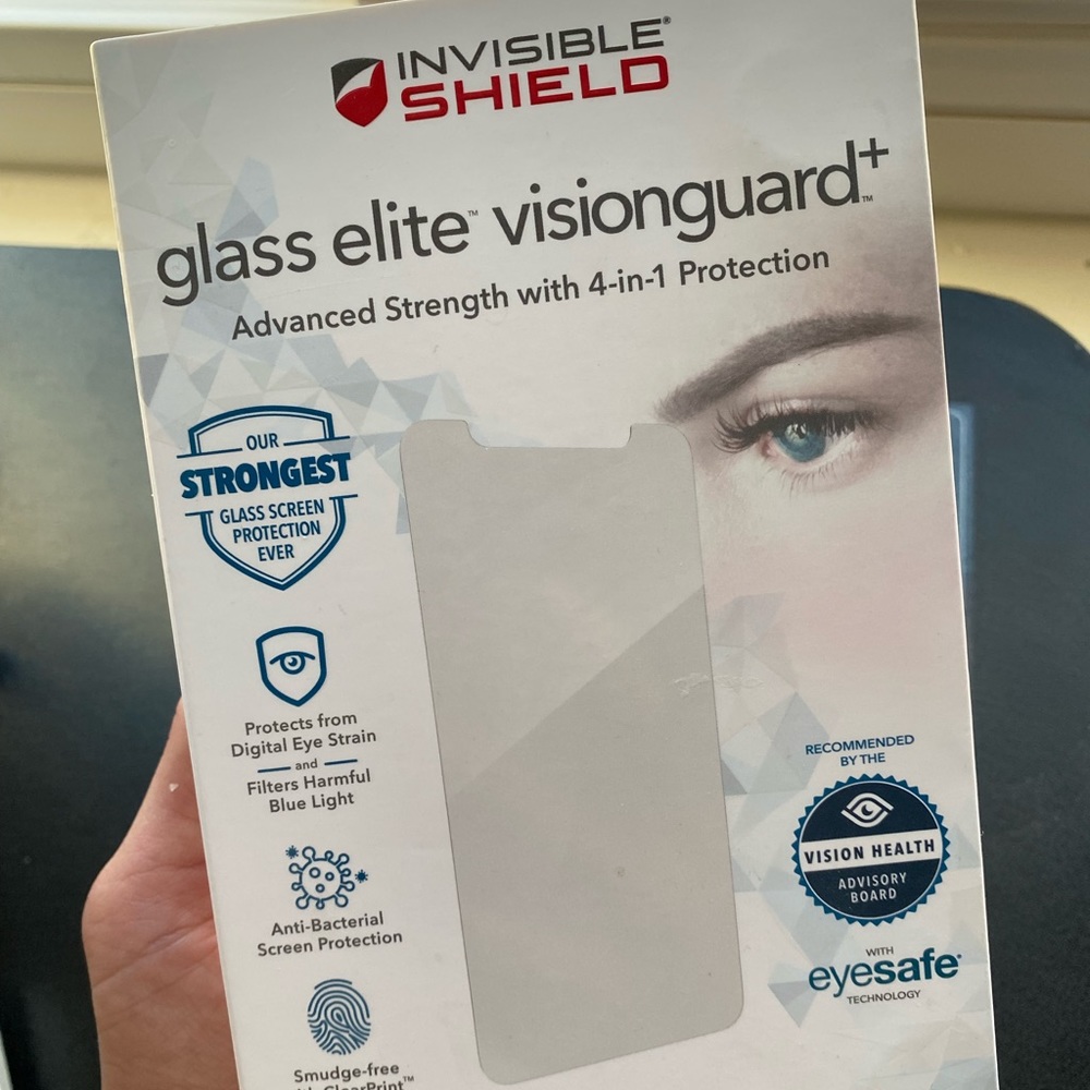ZAGG - Glass Elite VisionGuard+ for iPhone Xs/X